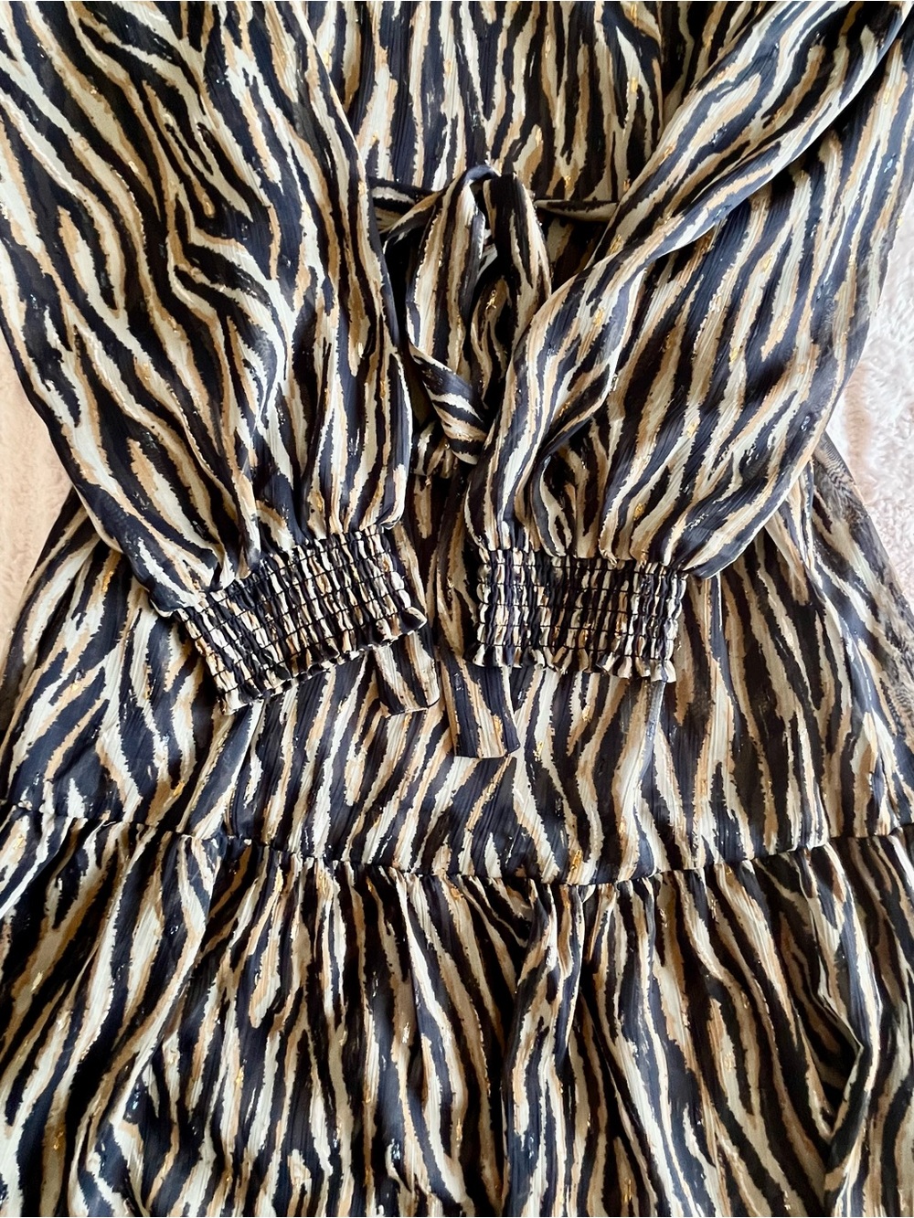 Garcia Dark Fairycore Sheer Ruffle Dress Whimsigoth Prairie Chic✨EUC - Picture 10 of 16